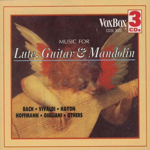 MUSIC FOR LUTE, GUITAR & MANDOLIN [류트, 기타, 만돌린을 위한 음악]