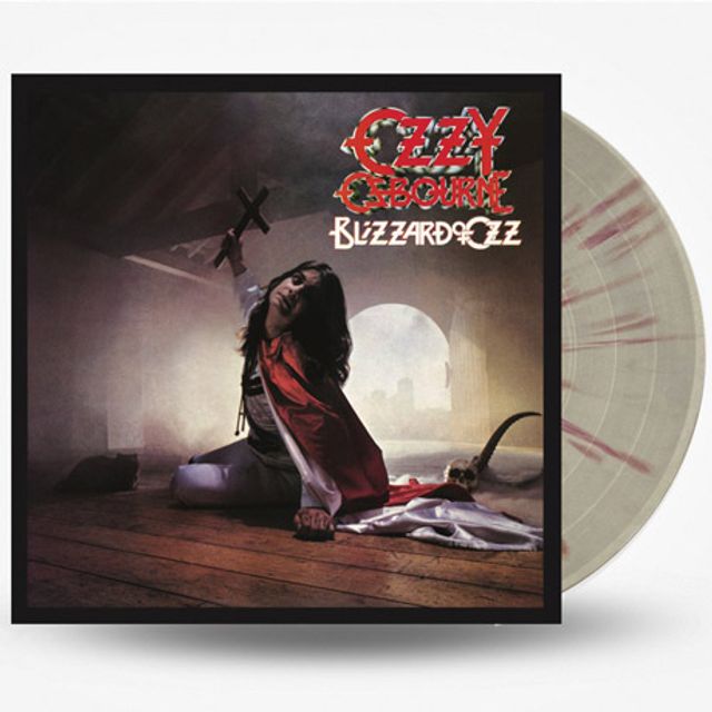 BLIZZARD OF OZZ [SILVER WITH RED SWIRLS] [LP]