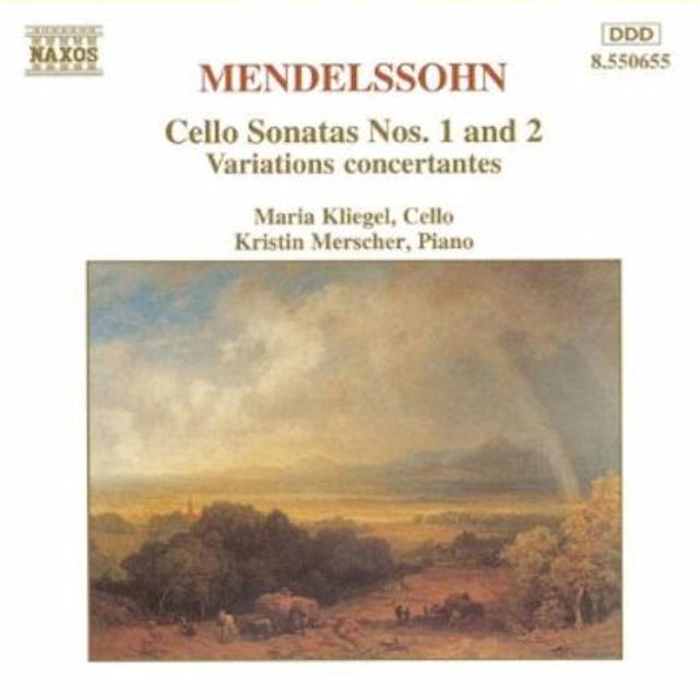 CELLO SONATAS NOS.1,2 & VARIATIONS CONCERTANTES/ MARIA KLIEGEL, KRISTIN MERSCHER