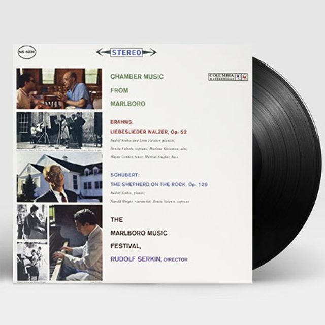 CHAMBER MUSIC FROM MALBORO: LIEBESLIEDER-WALZER OP.52 & THE SHEPARD ON THE ROCK OP.129/ RUDOLF SERKIN [브람스 & 슈베르트: 말보로 뮤직 페스티벌] [180G LP]