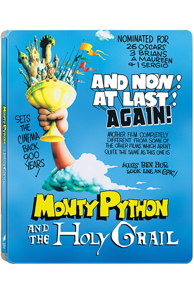 몬티 파이튼의 성배 4K UHD+BD [스틸북 한정판] [MONTY PYTHON AND THE HOLY GRAIL]