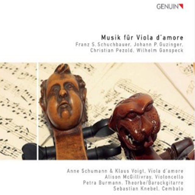 MUSIK FUR VIOLA D`AMORE/ ALISON MCGILLIVRAY