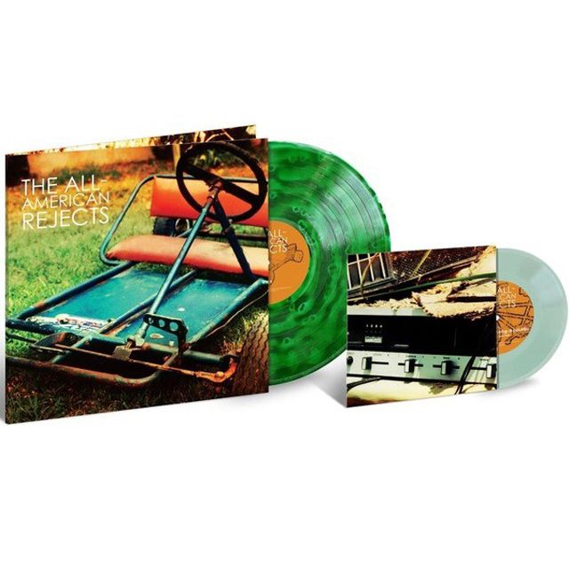 THE ALL AMERICAN REJECTS [GREEN LP+COKE 7” LP]