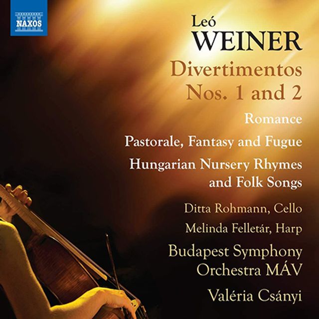 DIVERTIMENTOS NOS.1 & 2/ VALERIA CSANYI [베이네르: 관현악 작품 3집 - 발레리아 차니]