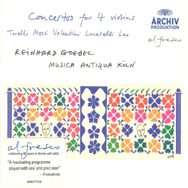 CONCERTOS FOR 4 VIOLINS/ ANTIQUA KOLN