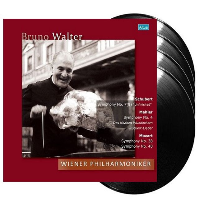 SCHUBERT, MAHLER, MOZART [180G LP] [브루노 발터: 비엔나 고별 콘서트 빈 필하모닉 라이브 에디션]