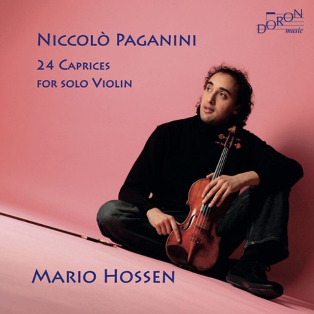 24 CARPICES FOR SOLO VIOLIN OP.1/ MARIO HOSSEN [파가니니: 24 카프리스 - 마리오 호센]