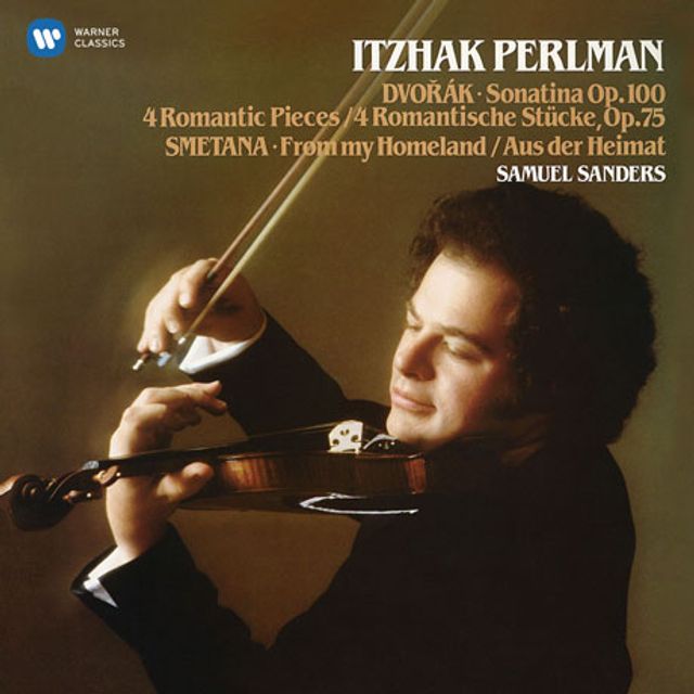 DVORAK: SONATINA & SMETANA: FROM MY HOMELAND/ SAMUEL SANDERS [펄만 36집 - 드보르작: 소나티나, 로맨틱 소품 & 스메타나: 나의 조국으로부터]