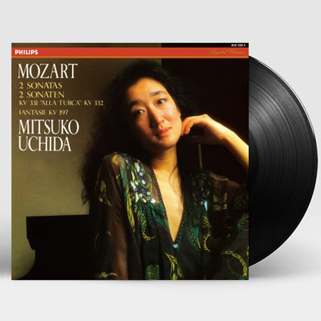PIANO SONATAS KV331, KV332/ MITSUKO UCHIDA [ANALOGPHONIC 180G LP] [모차르트: 피아노 소나타 - 미츠코 우치다]