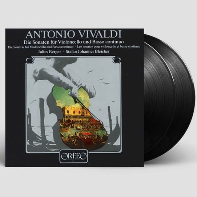 SONATAS FOR VIOLONCELLO AND BASSO CONTINUO/ JULIUS BERGER, STEFAN JOHANNES BLEICHER [120G LP] [비발디: 첼로와 베이스를 위한 소나타 - 율리우스 베르거]