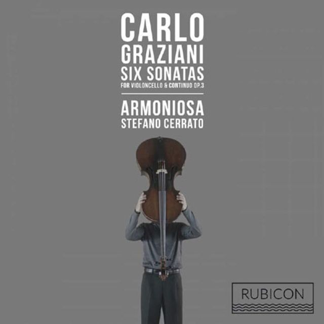 6 SONATAS FOR CELLO & CONTINUO OP.3/ ARMONIOSA, STEFANO CERRATO [그라치아니: 첼로와 통주저음을 위한 6개의 소나타 - 아르모니오자 & 체라토]