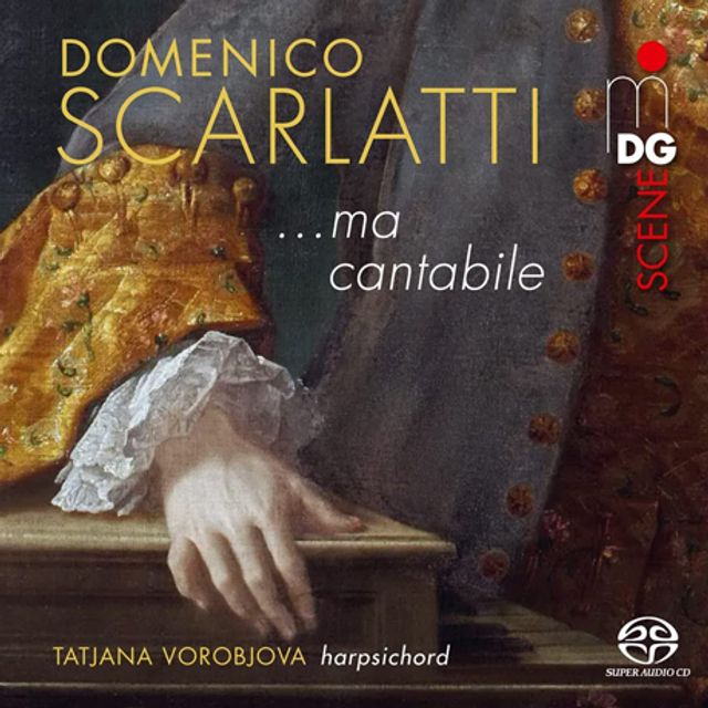 MA CANTABILE/ TATJANA VOROBJOVA [SACD HYBRID] [D. 스카를라티: 하프시코드 선집 - 타티아나 보로브조바]