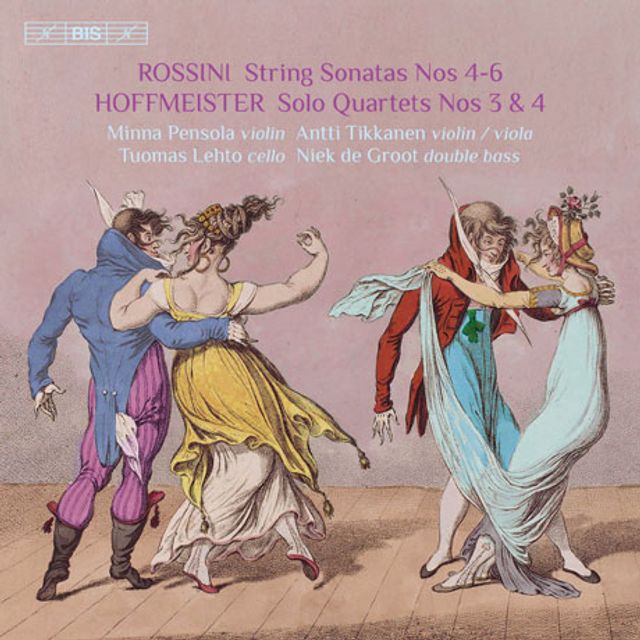 STRING SONATAS NOS.4-6 & SOLO QUARTETS NOS.3, 4/ MINNA PENSOLA, TIKKANEN,TUOMAS LEHTO, NIEK DE GROOT [SACD HYBRID] [로시니: 현악 소나타 & 호프마이스터: 솔로 사중주]