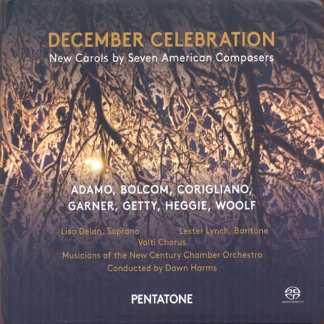 DECEMBER CELEBRATION: NEW CAROLS BY SEVEN AMERICAN COMPOSERS/ DAWN HARMS [SACD HYBRID] [7명의 미국작곡가들의 뉴 캐롤 모음집]