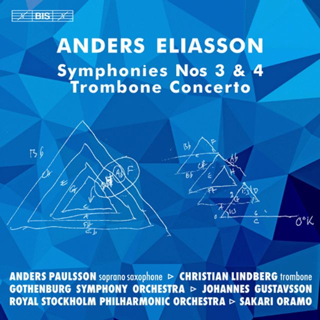 SYMPHONIES NOS.3 & 4 & TROMBONE CONCERTO/ CHRISTIAN LINDBERG, SAKARI ORAMO [SACD HYBRID] [엘리아손: 교향곡 3 & 4번, 트롬본 협주곡 - 린드베리, 오라모]