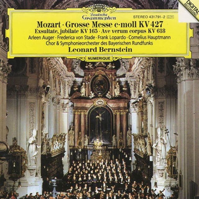 GROSSE MESSE IN C MOLL K.427/ LEONARD BERNSTEIN [모차르트: 대미사 C단조 - 번스타인]
