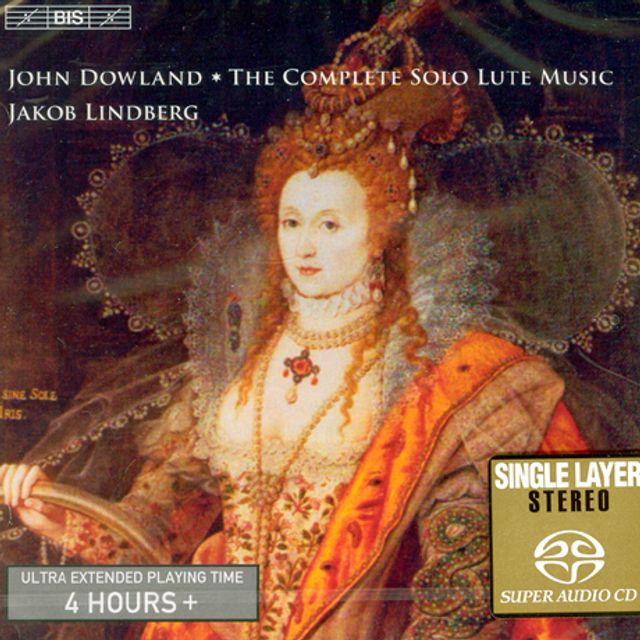 THE COMPLETE SOLO LUTE MUSIC/ JAKOB LINDBERG [SACD HYBRID]