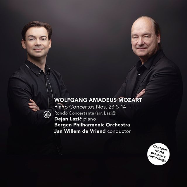 PIANO CONCERTOS 23 & 14/ DEJAN LAZIC, JAN WILLEM DE VRIEND [모차르트: 피아노 협주곡 23번, 14번 - 데얀 라지치, 얀 빌럼 더 프린트]