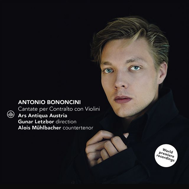 CANTATE PER CONTRALTO CON VIOLINI/ ALOIS MUHLBACHER, GUNAR LETZBOR [보논치니: 알토 칸타타집 - 알로이스 뮐바허, 구나르 레츠보르]