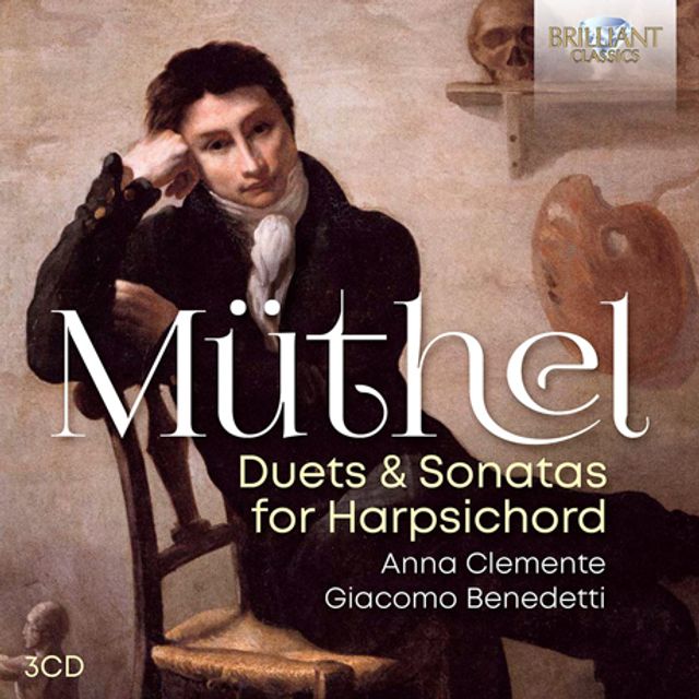 DUETS & SONATAS FOR HARPSICHORD/ ANNE CLEMENTE, GIACOMO BENEDETTI [뮈텔: 하프시코드 독주 듀오 모음집 - 클레멘트, 베네데티]