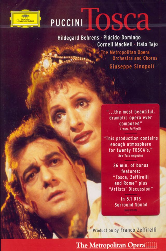 TOSCA/ HILDEGARD BEHRENS, PLACIDO DOMINGO, GUISEPPE SINOPOLI