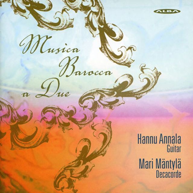 MUSICA BAROCCA A DUE/ MARI MANTYLA [한누 안날라: 바흐, 비발디, 스카를라티 - 기타이중주집]