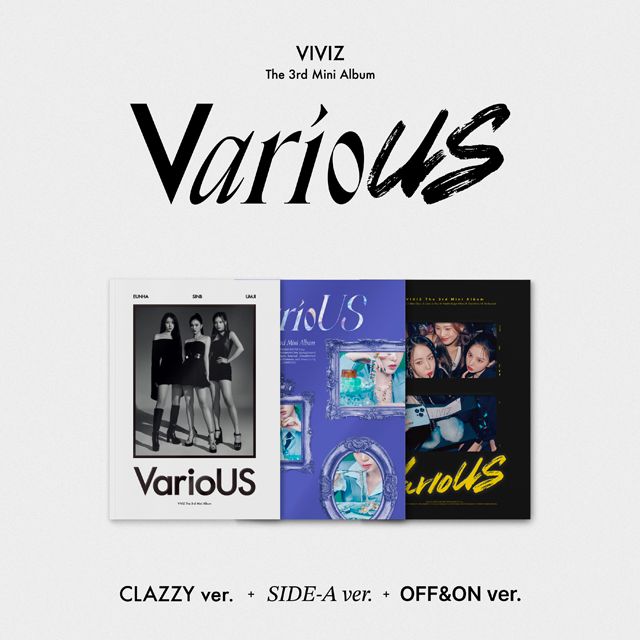 VARIOUS [미니 3집] [PHOTOBOOK] [3종 세트]