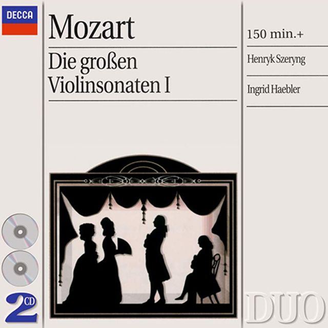 THE GREAT VIOLIN SONATAS VOL.1/ HENRYK SZERYNG, INGRID HAEBLER [모차르트: 위대한 바이올린 소나타 1집 - 헨릭 셰링]