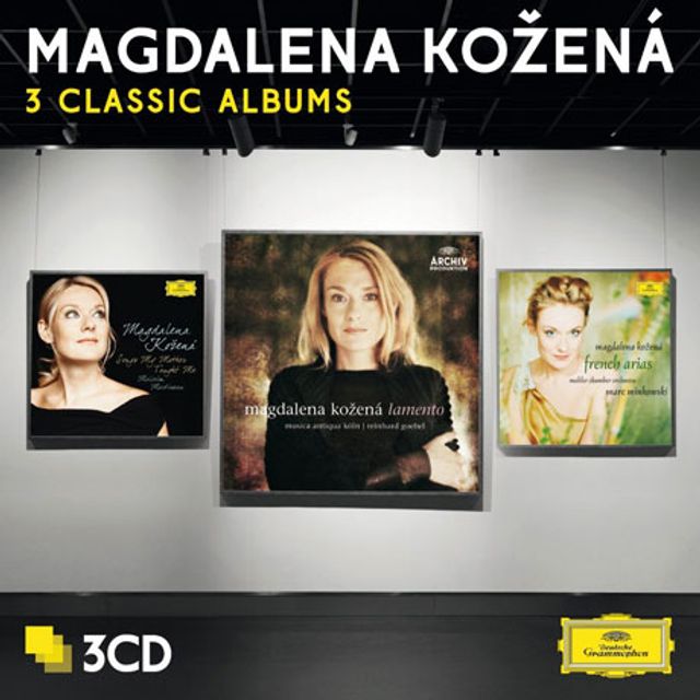 3 CLASSIC ALBUMS [막달레나 코제나: 라멘토, 어머니가 가르쳐 주신 노래, 프랑스 아리아집]