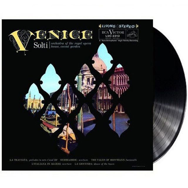 VENICE/ GEORG SOLTI [베니스: 관현악 모음집 - 게오르그 솔티] [LP]