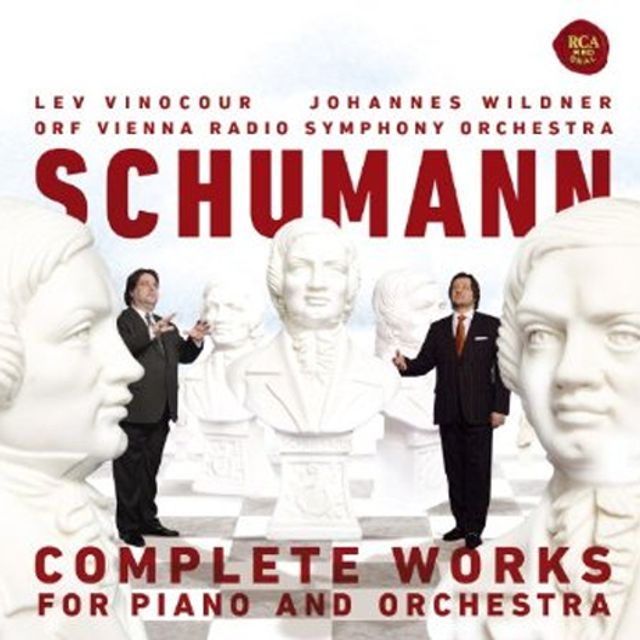 COMPLETE WORKS FOR PIANO AND ORCHESTRA/ LEV VINOCOUR, JOHANNES WILDNER
