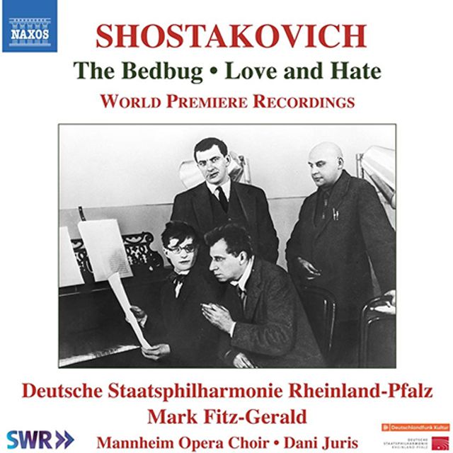 THE BEDBUG & LOVE AND HATE/ MARK FITZ-GERALD [쇼스타코비치: 영화 음악 작품집 - 빈대 & 사랑과 증오]