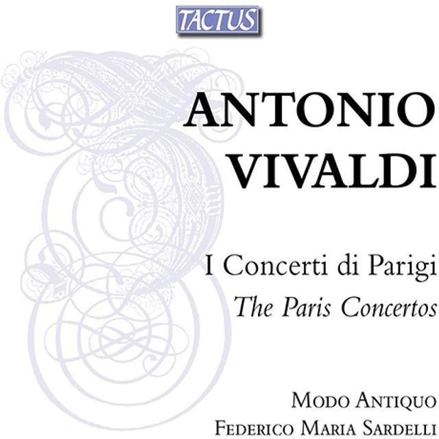 THE PARIS CONCERTOS/ FEDERICO MARIA SARDELLI, MODO ANTIQUO [비발디: 파리 협주곡집]