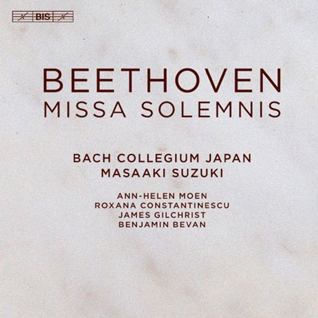 MISSA SOLEMNIS/ MASAAKI SUZUKI [SACD HYBRID] [베토벤: 장엄 미사 - 바흐 콜레기움 재팬, 마사아키 스즈키]