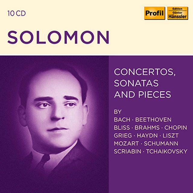 CONCERTOS, SONATAS AND PIECES [솔로몬이 연주하는 협주곡, 소나타, 소품들]