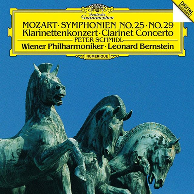 SYMPHONIES NOS.25 & 29, CLARINET CONCERTO/ PETER SCHMIDL, LEONARD BERNSTEIN [UHQCD] [모차르트: 교향곡 25, 29번, 클라리넷 협주곡 - 슈미들, 번스타인]