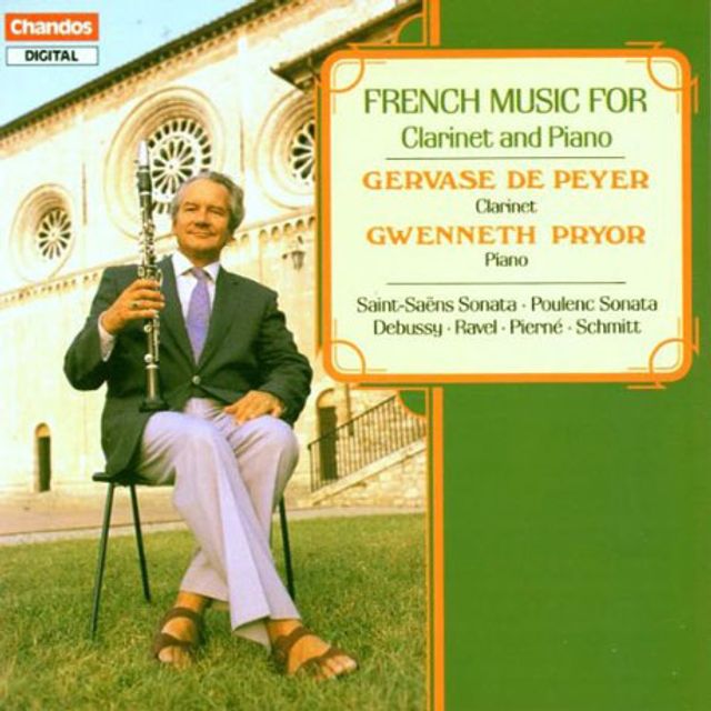 FRENCH MUSIC FOR CLARINET & PIANO/ GWENNETH PRYOR [제르바즈 드 페이어: 클라리넷과 피아노를 위한 프랑스 음악]