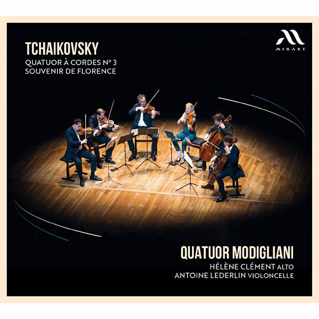 QUATUOR A CORDES & SOUVENIR DE FLORENCE/ MODIGLIANI QUARTET [차이코프스키: 현악 4중주 3번 & 플로렌스의 추억 - 모딜리아니 사중주단]