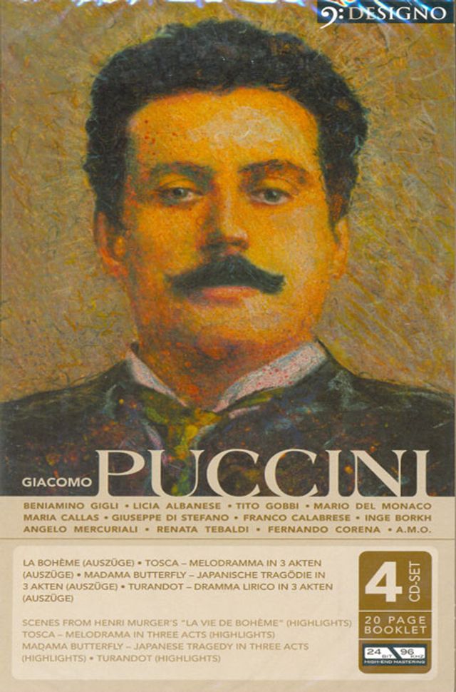 GIACOMO PUCCINI [푸치니: 위대한 작곡가 시리즈]