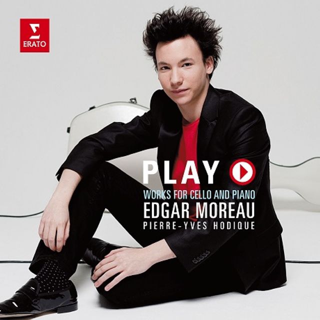 PLAY: WORKS FOR CELLO AND PIANO/ PIERRE-YVES HODIQUE [에드가 모로: 플레이 - 첼로 소품집]