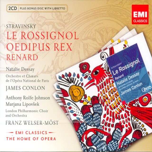 LE ROSSIGNOL RENARD & OEDIPUS REX/ JAMES CONLON, FRANZ WELSER-MOST [BONUS CD]