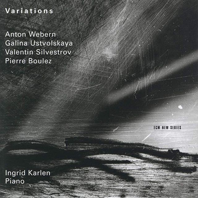 PIANO WORKS/ INGRID KARLEN [잉그리드 칼렌이 연주하는 피아노작품집 - 베베른, 우스트볼스카야 외]