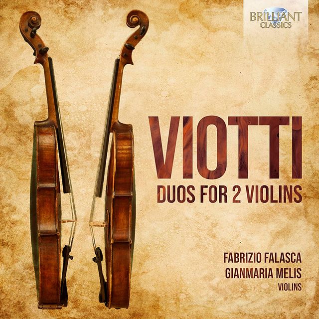 DUOS FOR 2 VIOLINS/ FABRIZIO FALASCA, GIANMARIA MELIS [비오티: 바이올린 이중주 - 파브리치오 팔라스카, 지안마리아 멜리스]