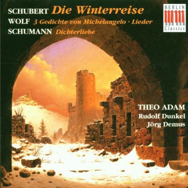 LIEDER/ THEO ADAM, RUDOLF DUNCKEL, JORG DEMUS [슈베르트, 볼프, 슈만: 가곡집 - 테오 아담]