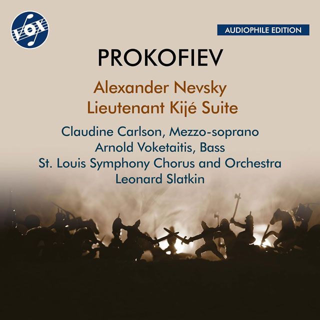 ALEXANDER NEVSKY & LIEUTENANT KIJE SUITE/ LEONARD SLATKIN [프로코피에프: 알렉산드르 네프스키, 키제 중위 모음곡 - 레너드 슬래트킨]