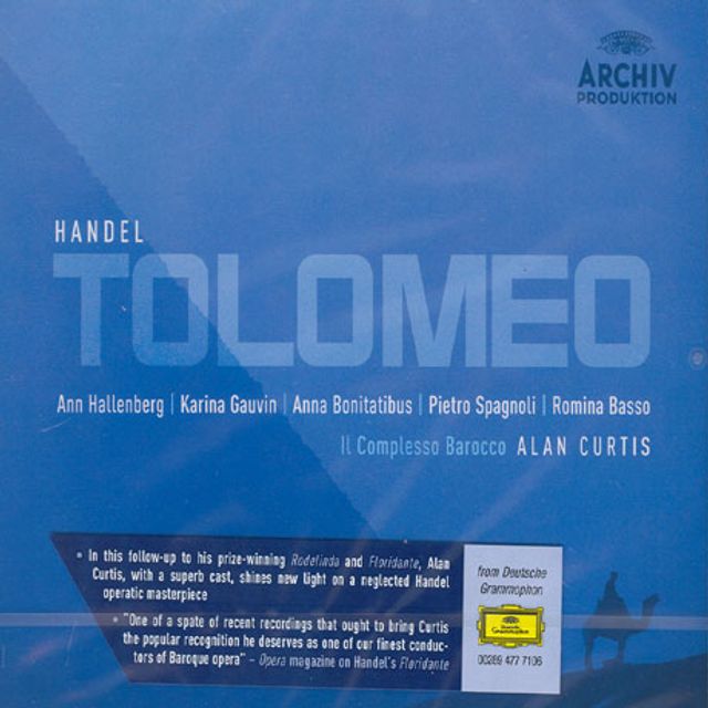 TOLOMEO/ IL COMPLESSO BAROCCO, ALAN CURTIS