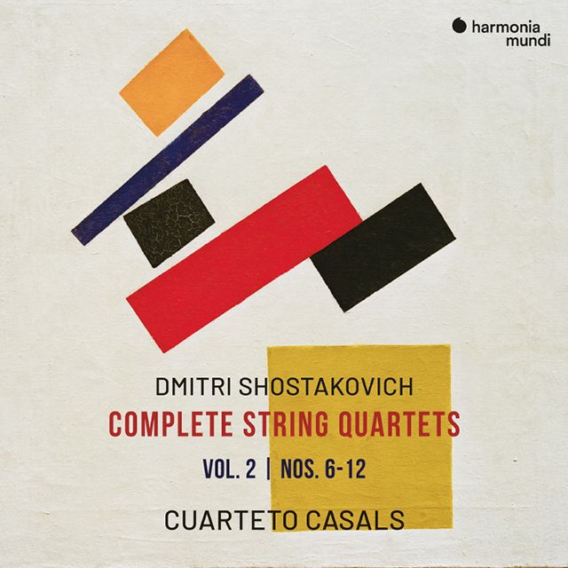 COMPLETE STRING QUARTETS VOL. 2/ CUARTETO CASALS [쇼스타코비치: 현악 4중주 2집 - 카잘스 사중주단]