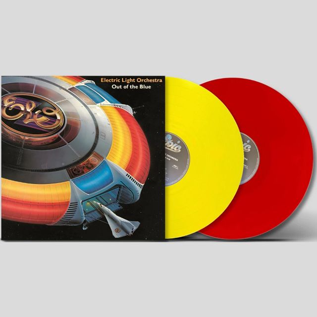 OUT OF THE BLUE [YELLOW AND RED LP]