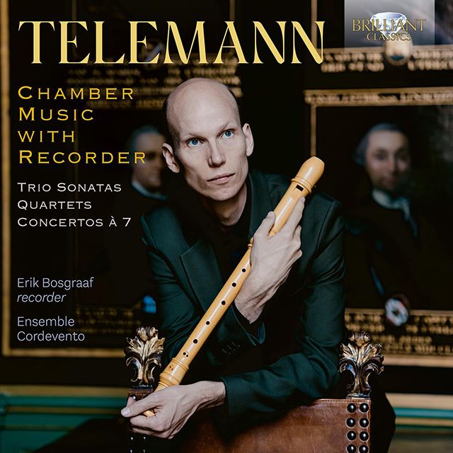 CHAMBER MUSIC WITH RECORDER/ ERIK BOSGRAAF [텔레만: 리코더를 포함하는 실내악 작품 - 에릭 보스그라프]