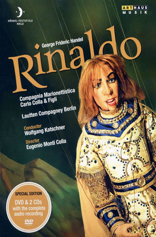 RINALDO/ WOLFGANG KATSCHNER [2DVD+2CD] [헨델: 리날도]